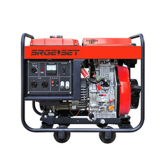 7KW SDG9500E 50Hz 60Hz Open Type Diesel Generator with Electric System