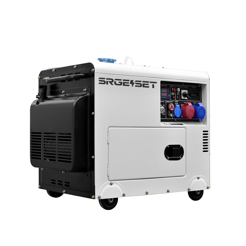 4.5KW 50Hz Silent Diesel Generator SDG6500SE with Bread Appearance