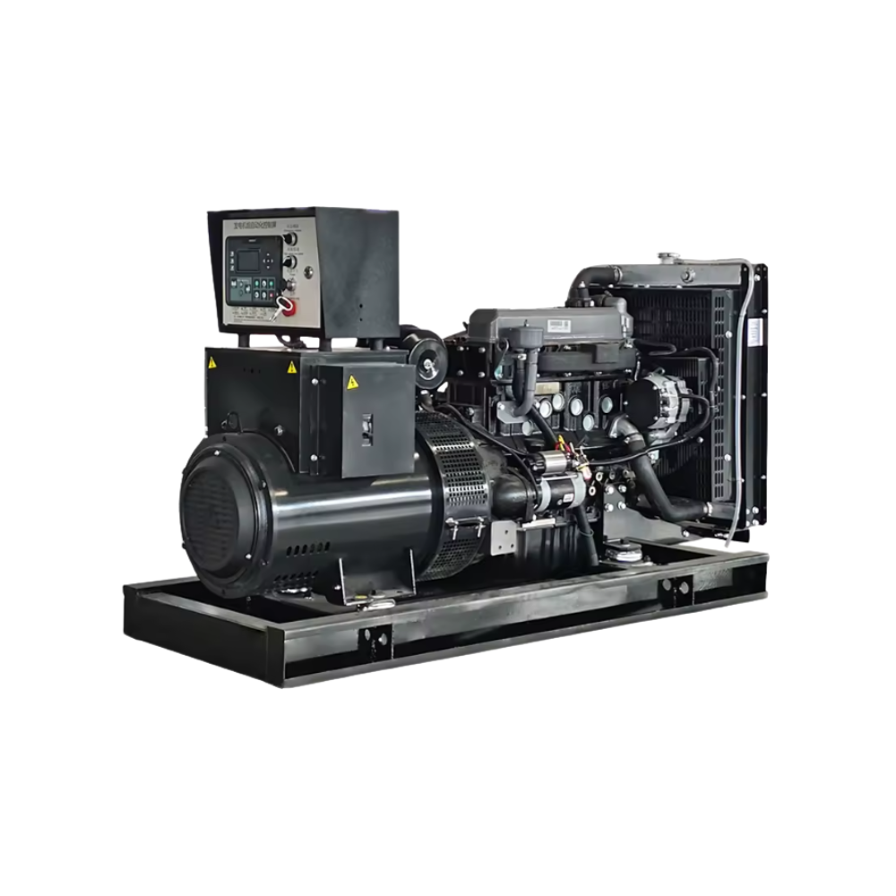 12kW 50Hz Water-cooled SDG15 Open Frame Diesel Generator Powered by SDEC with ATS