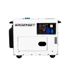 5KW 50Hz Silent Diesel Generator SDG7500SE with Bread Appearance